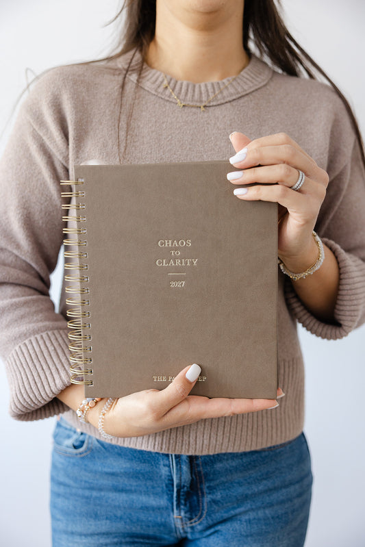 PRE-ORDER 2027: Chaos to Clarity Planner