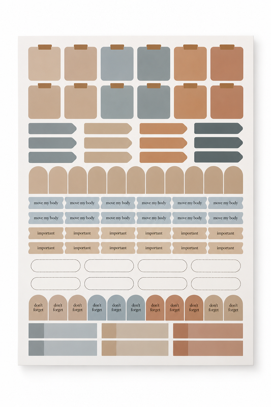 Planner & Notebook Stickers