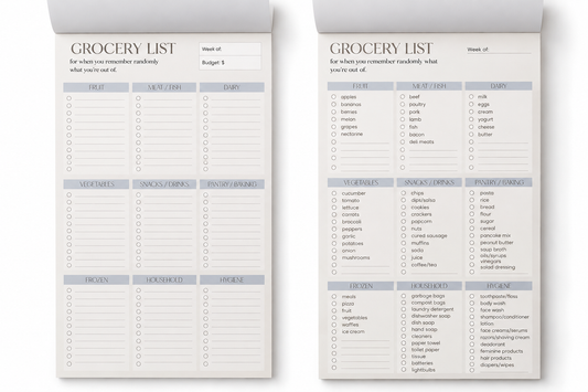 Grocery Pad