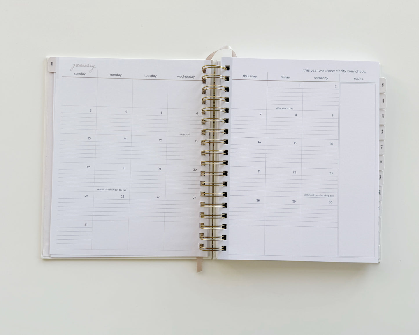 PRE-ORDER 2027: Chaos to Clarity Planner