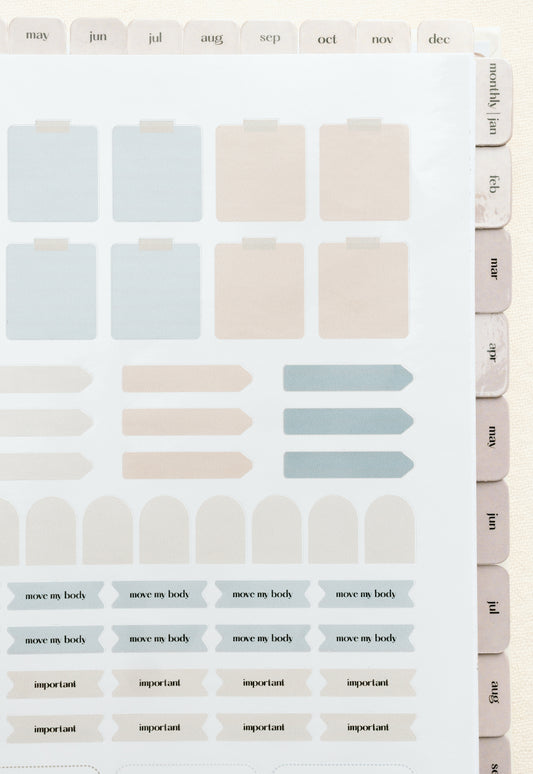 2026 planner stickers 